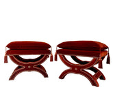 X Bench With Tassle - THE SPRING PROJECT- The Mob Collective